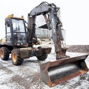 foto 10t bagr Mecalac 12 (2021 motor+hydr.