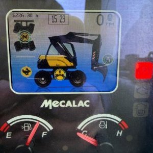 foto 14t bagr kladivo vidle 4lopaty Mecalac 714